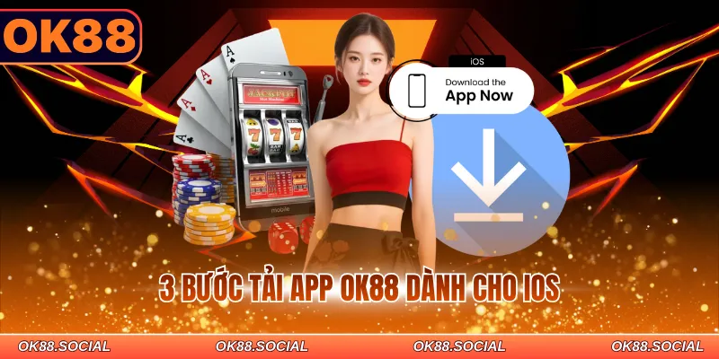 3 bước tải app OK88 dành cho iOS